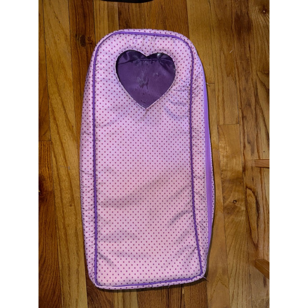 BATTAT 18" DOLL CARRIER GREAT TRAVEL
CASE Polka DOT RARE fits OG‎ AMERICAN GIRL